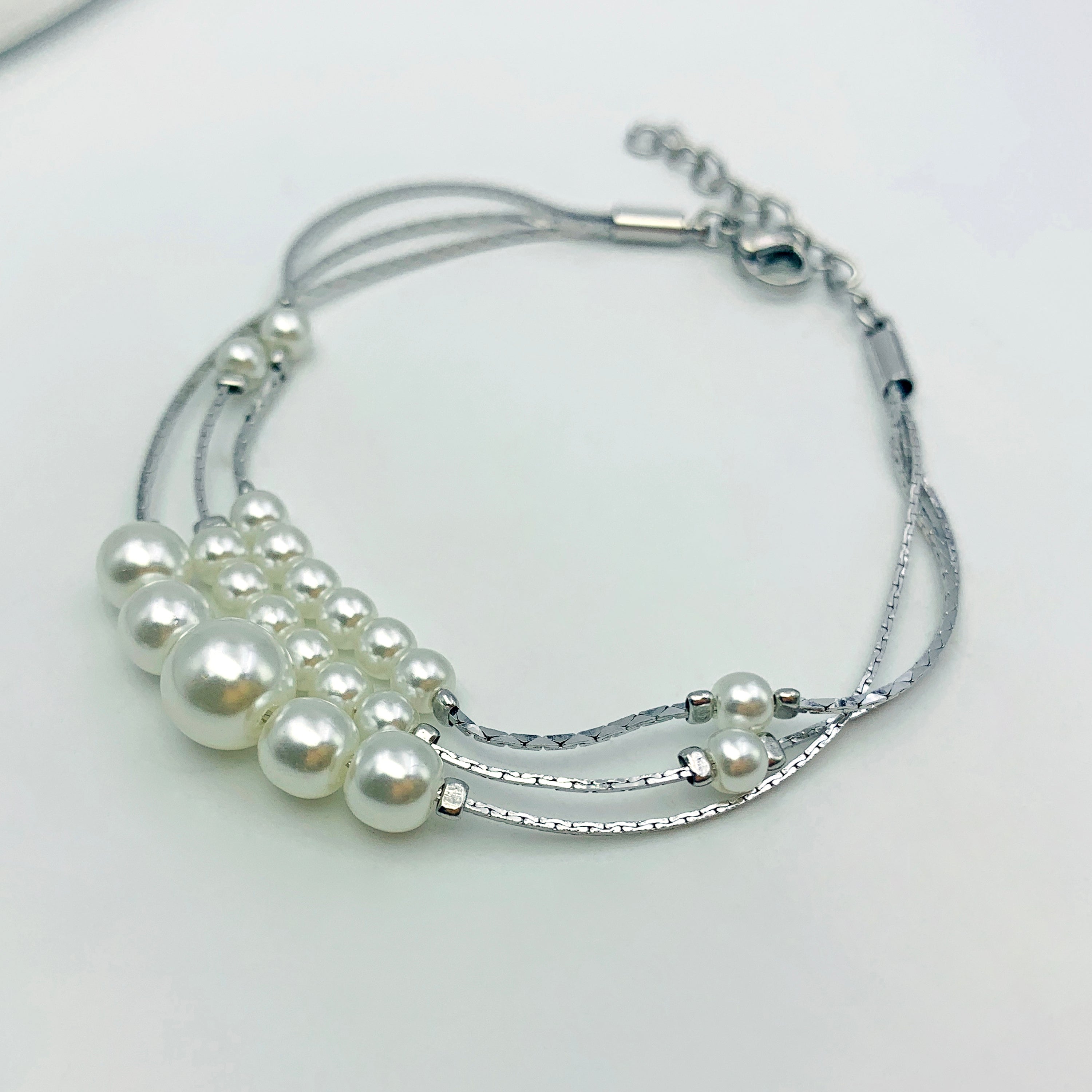 Cascade Pearl Bracelet