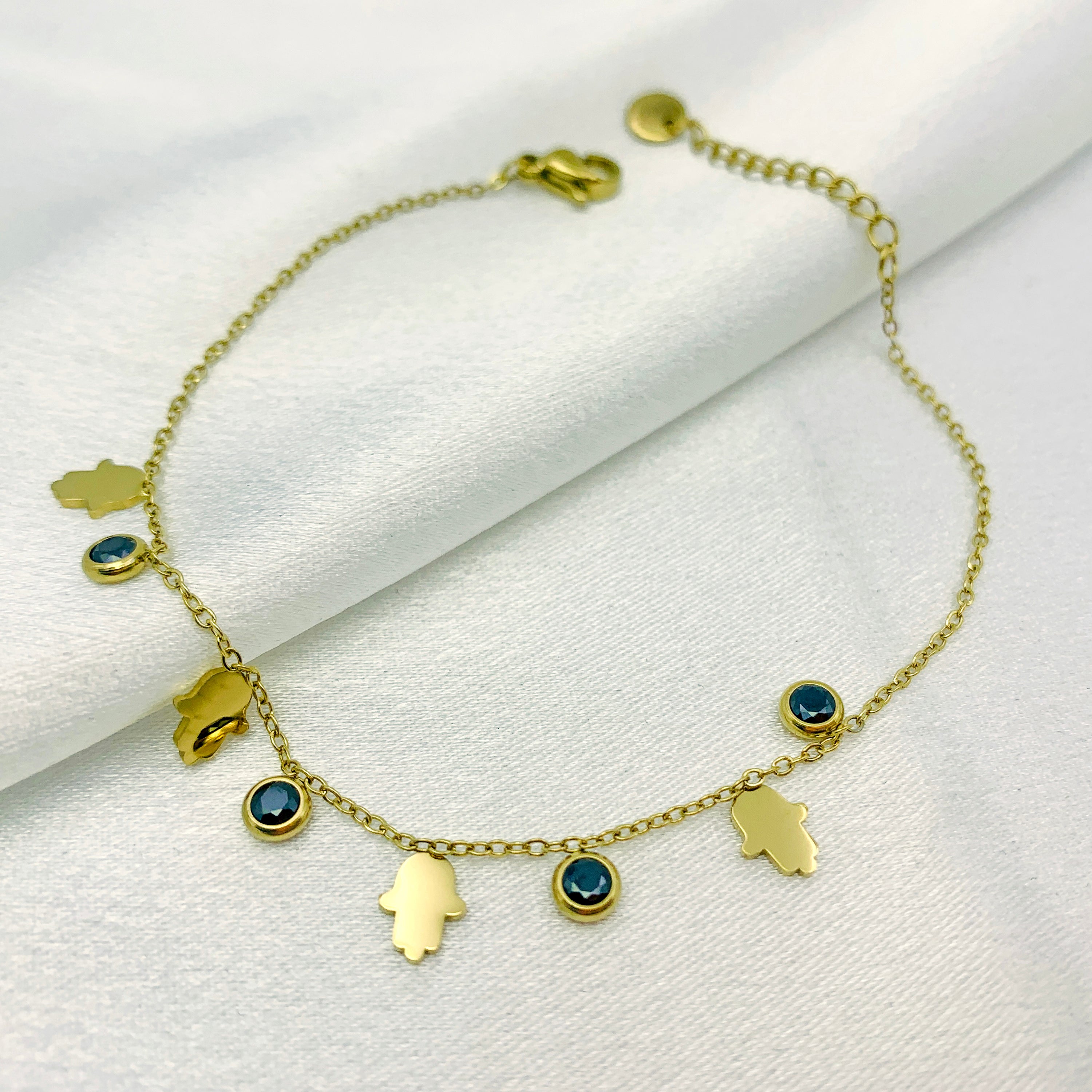 Hamsa Protection Bracelet