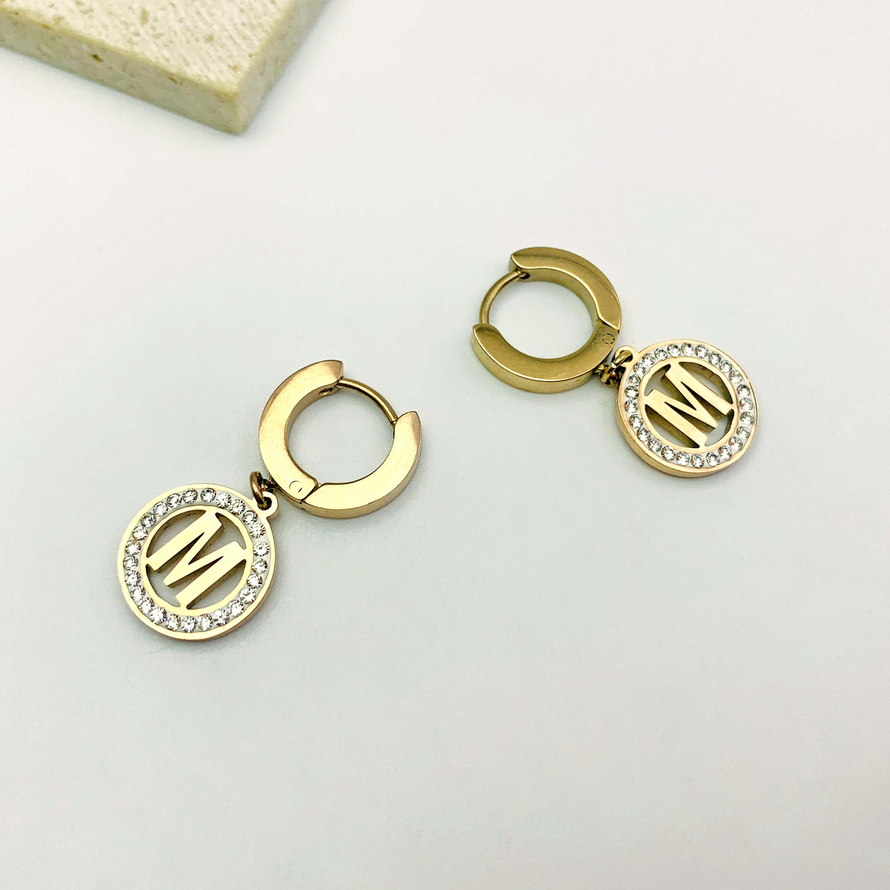 Monogram Sparkle Earrings