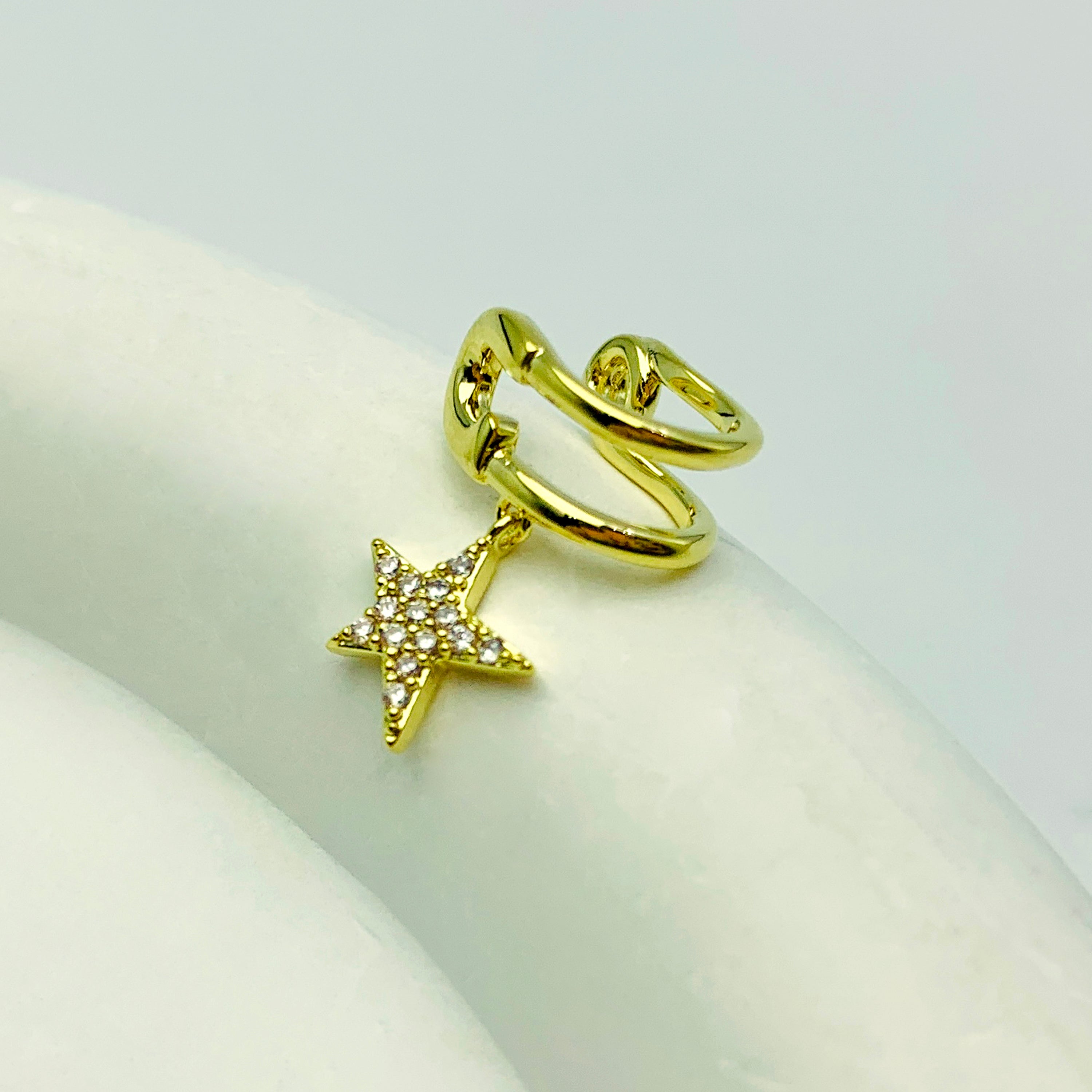 Starlit Charm Ear Cuff