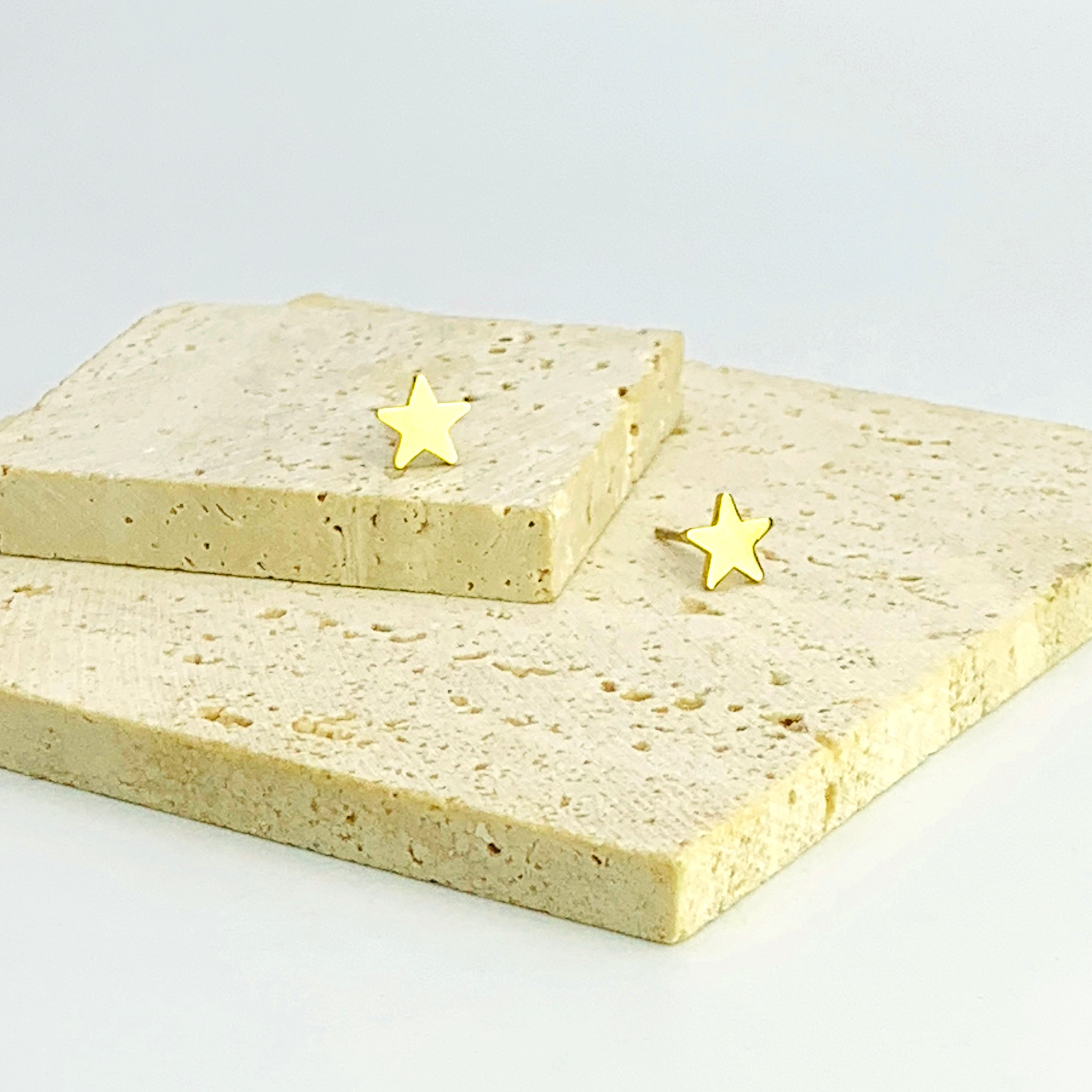 Gold Star Studs