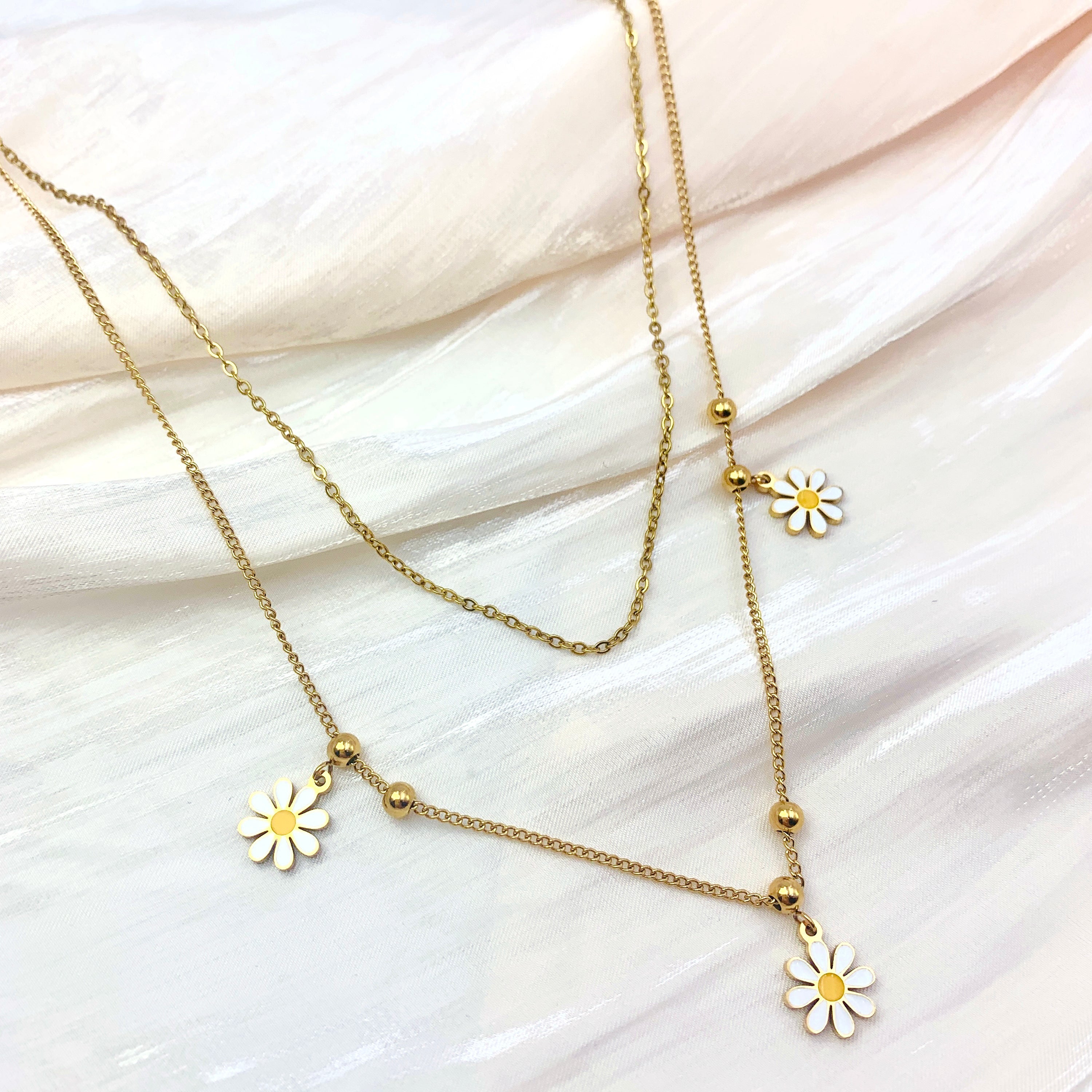 Blooming Layered Necklace