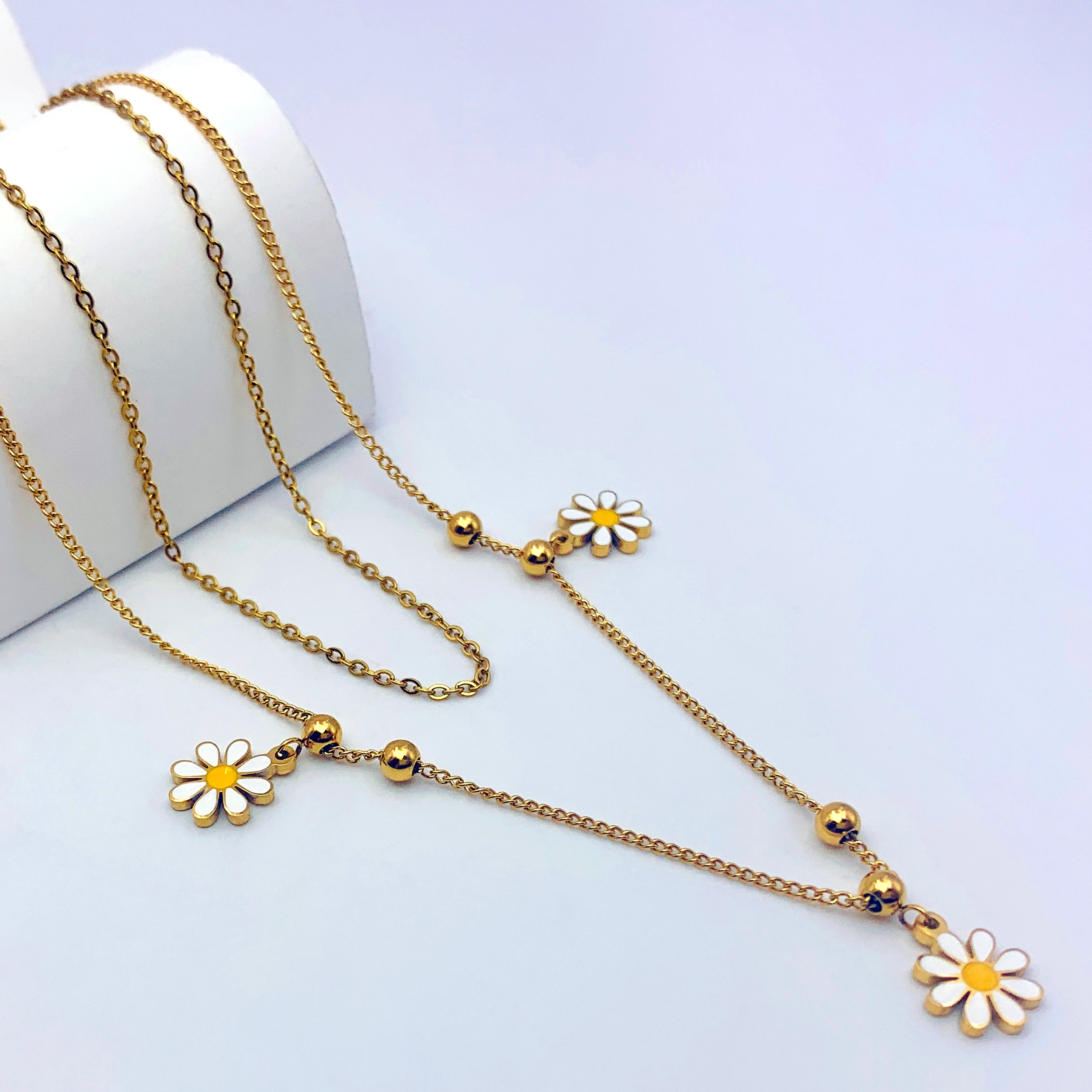 Blooming Layered Necklace