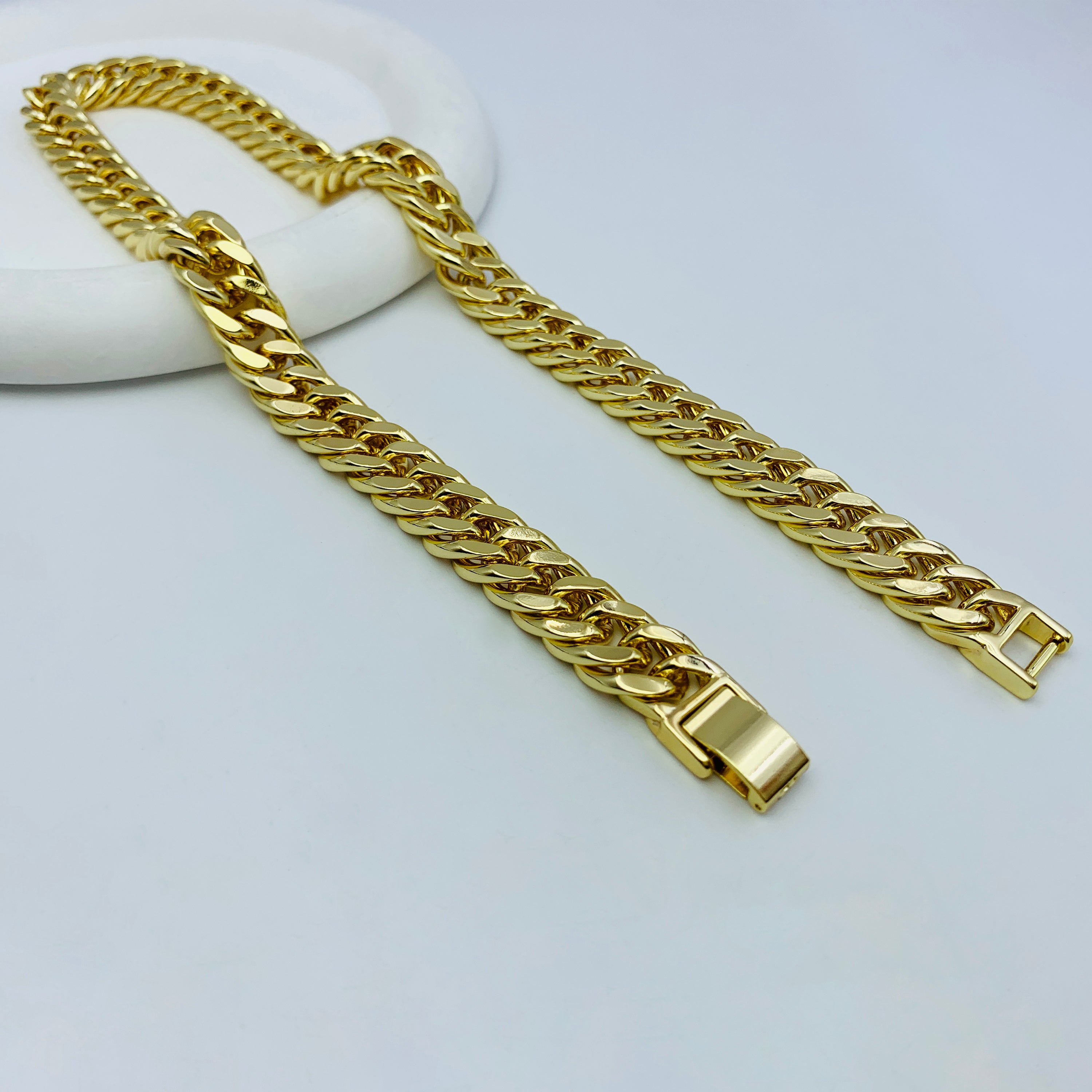 Gold Cuban Link Necklace