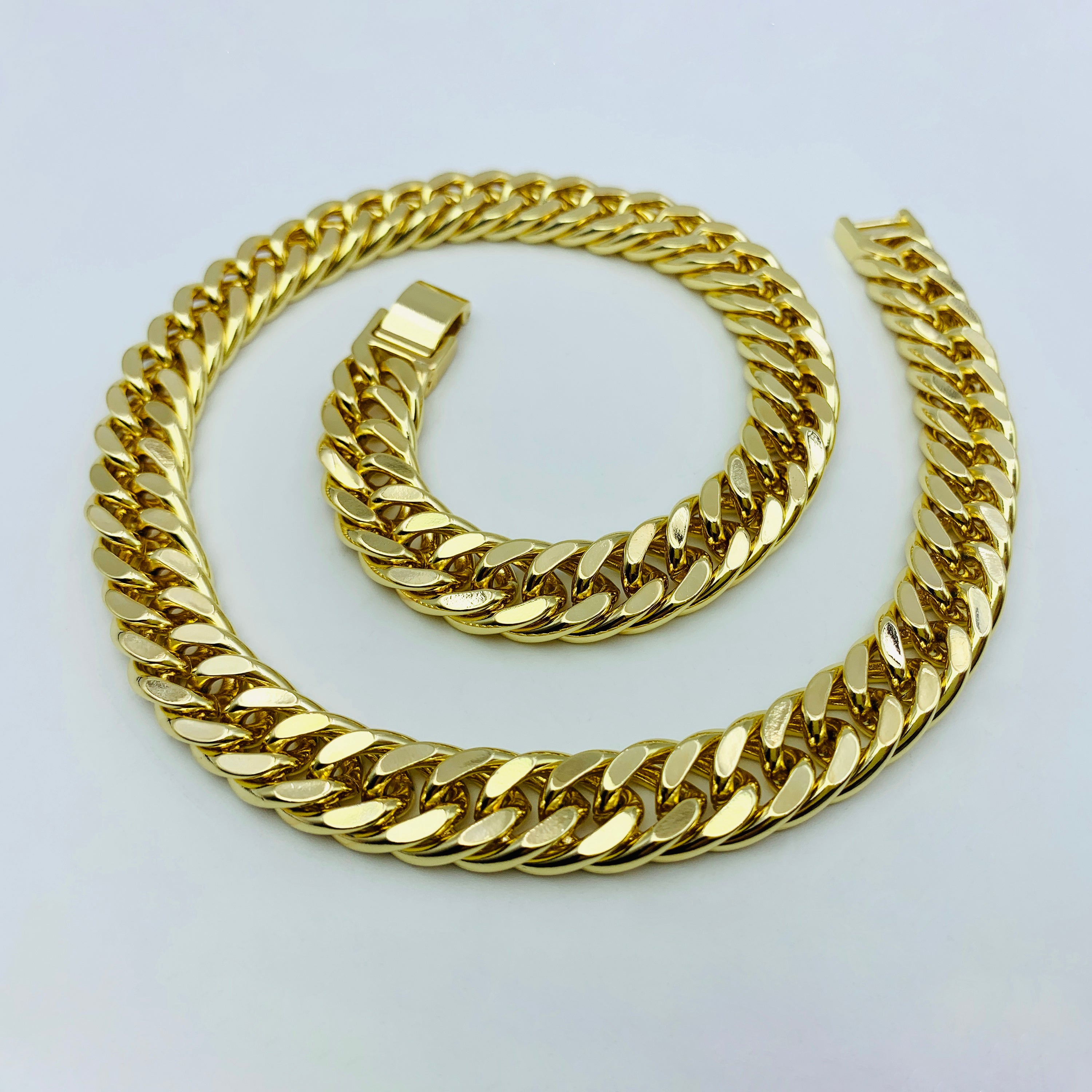 Gold Cuban Link Necklace