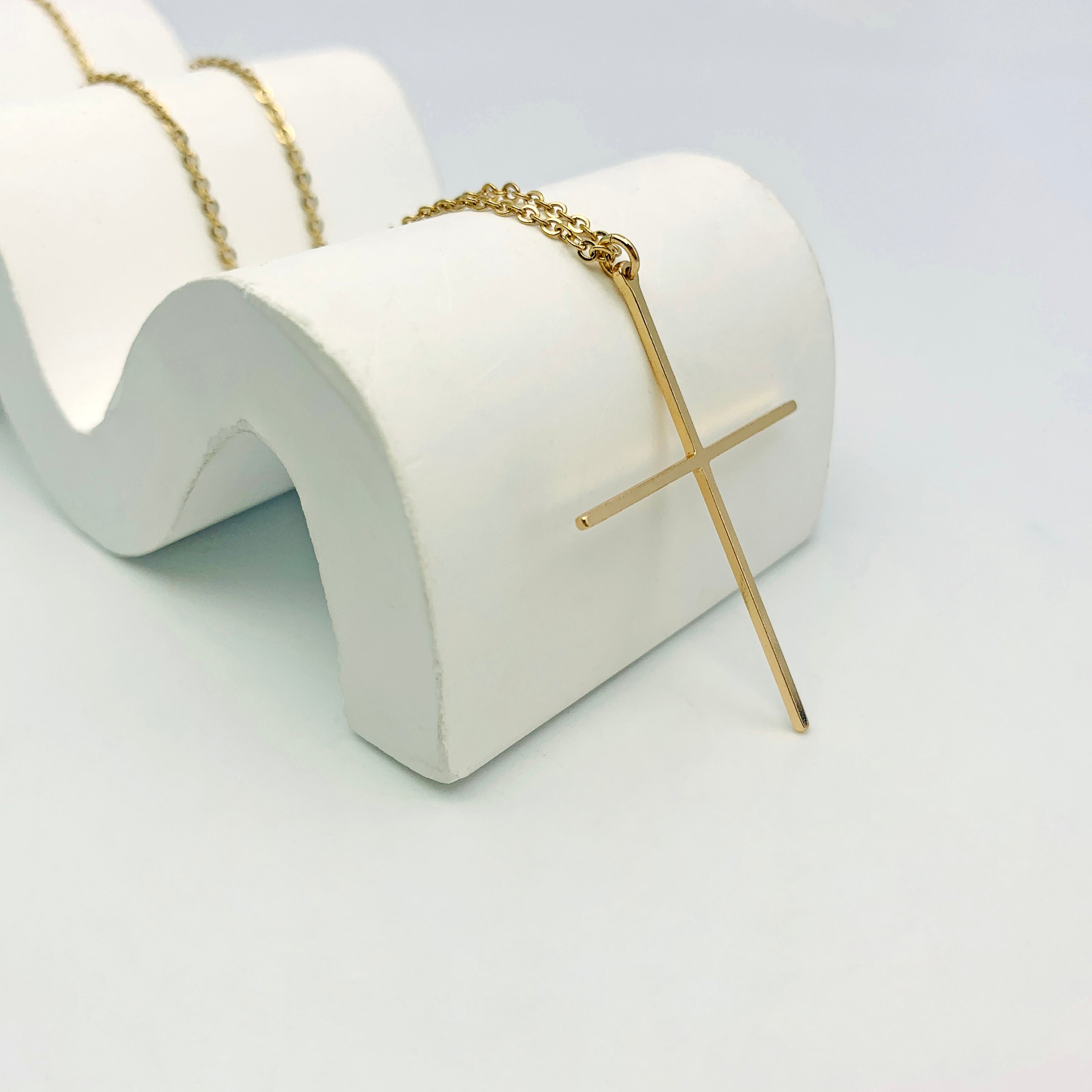 Minimalist Cross Necklace