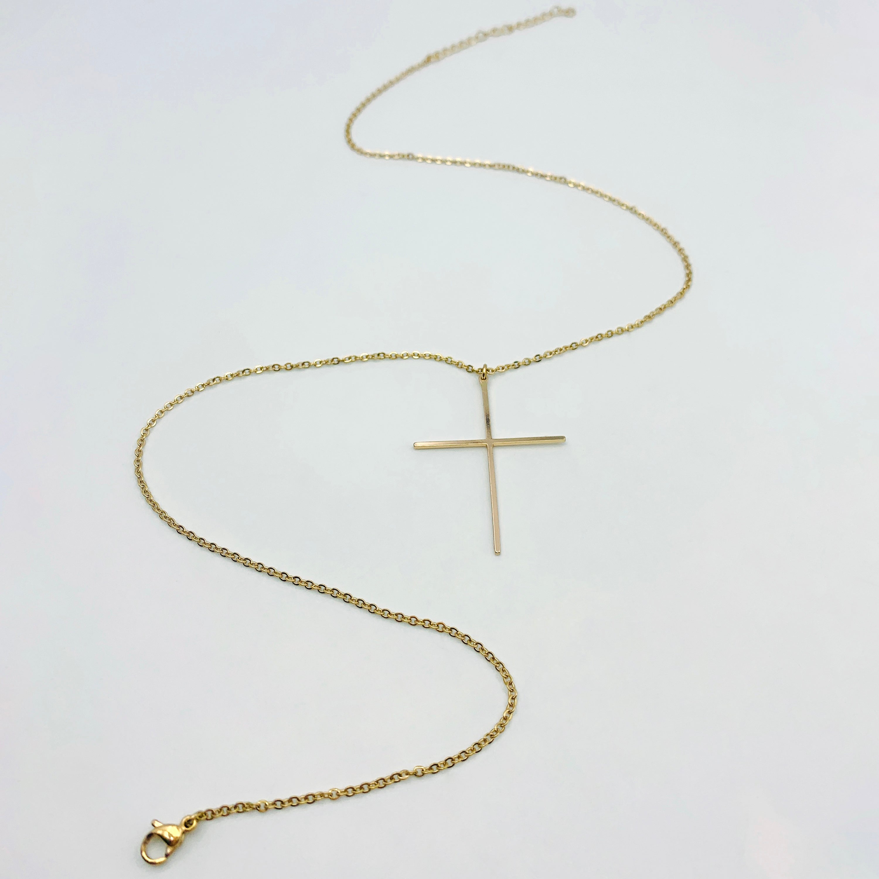 Minimalist Cross Necklace