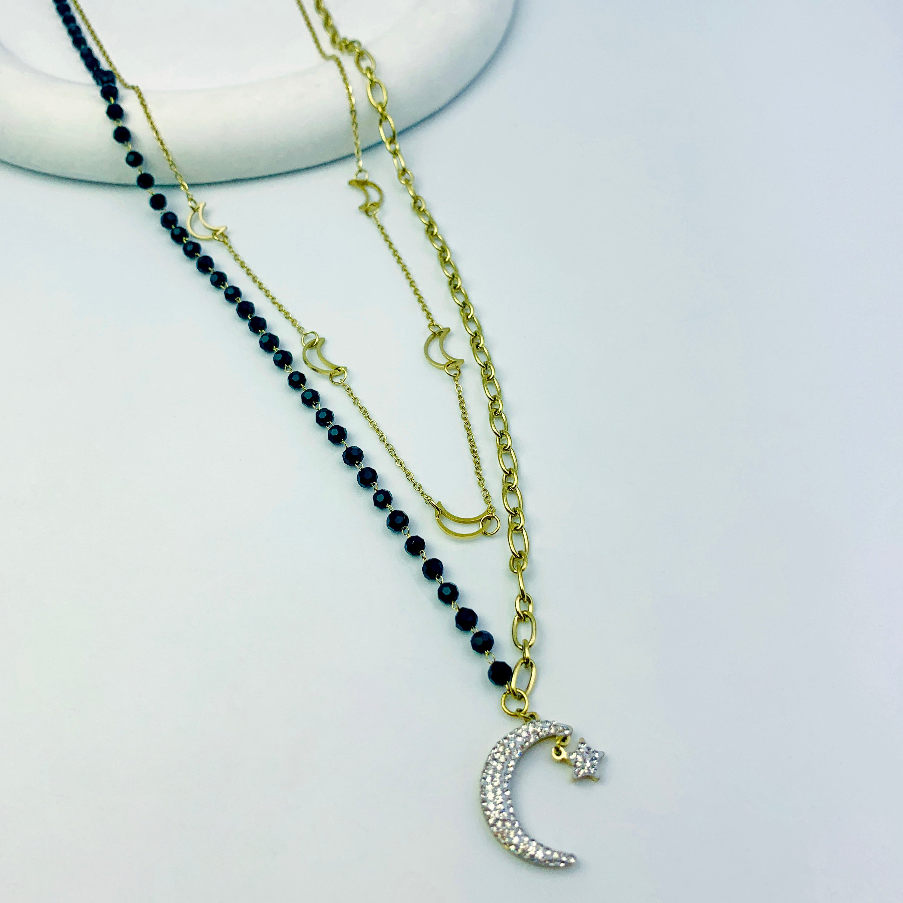 Midnight Layered Necklace