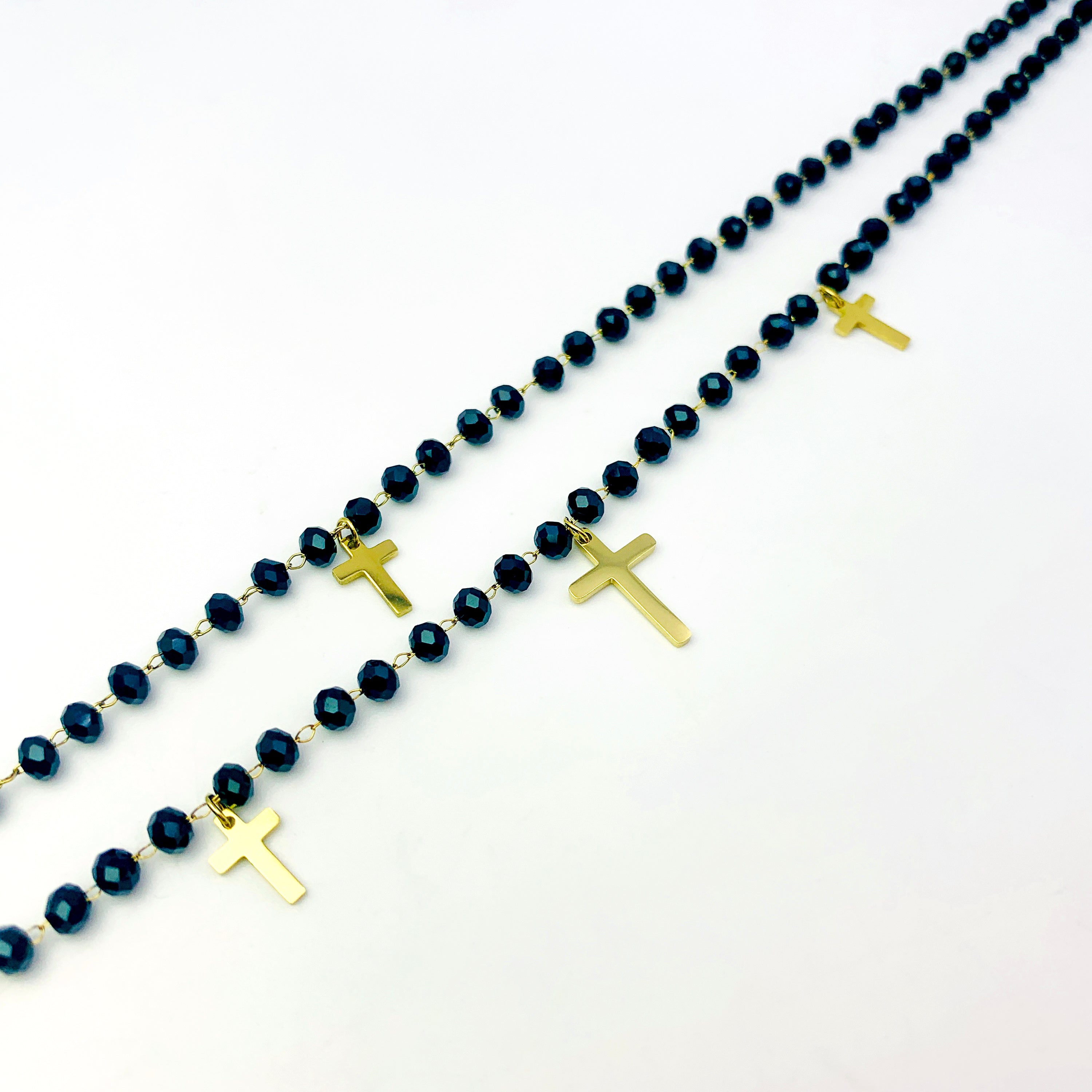 Beaded Cross Necklace