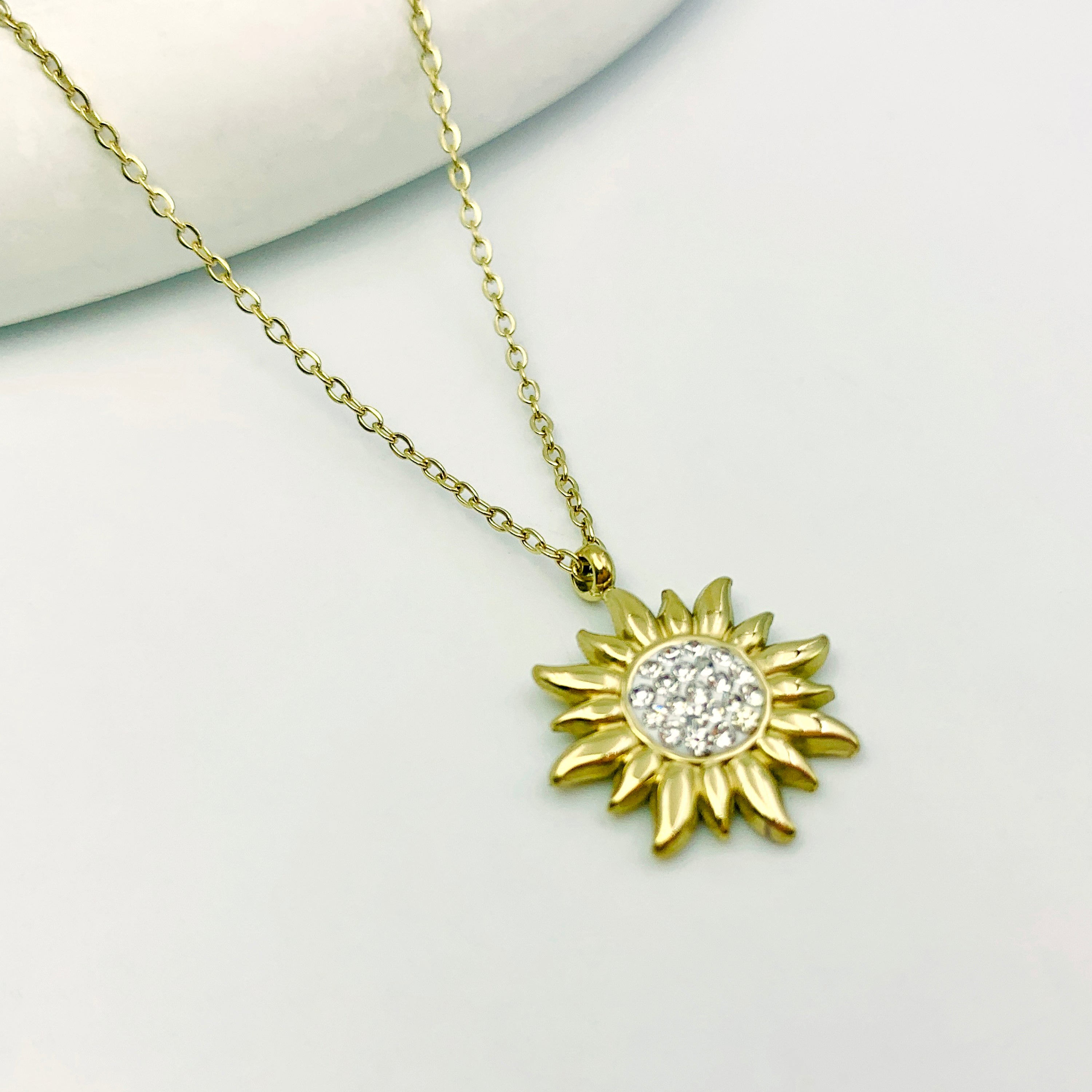 Golden Bloom Necklace