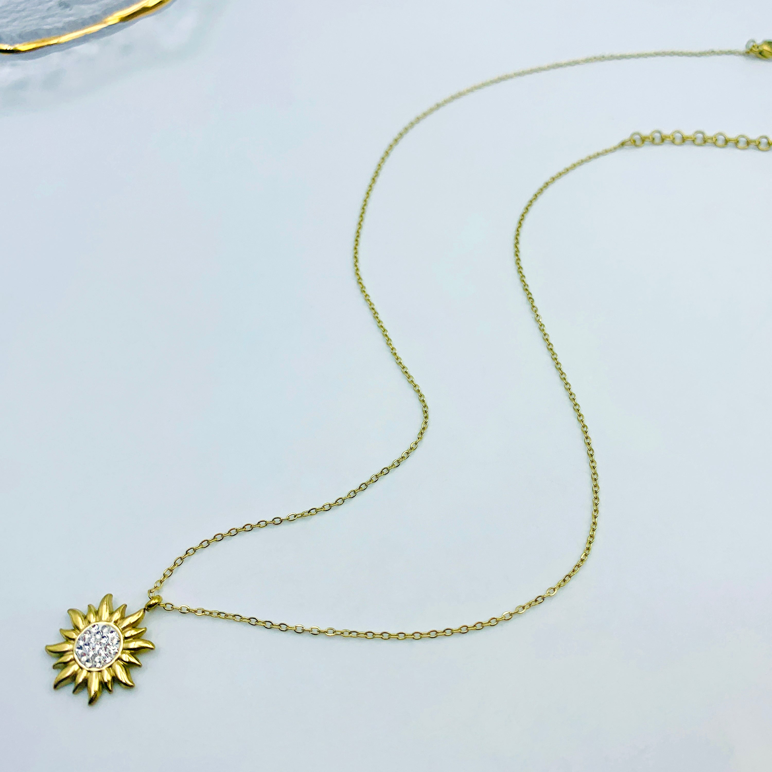 Golden Bloom Necklace